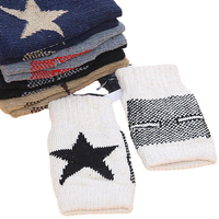 Motorcycle Five Star Half Finger Gloves for Men Women Autumn and Winter Warm Gloves Outside Cycling Running Ski Bicycle Gloves