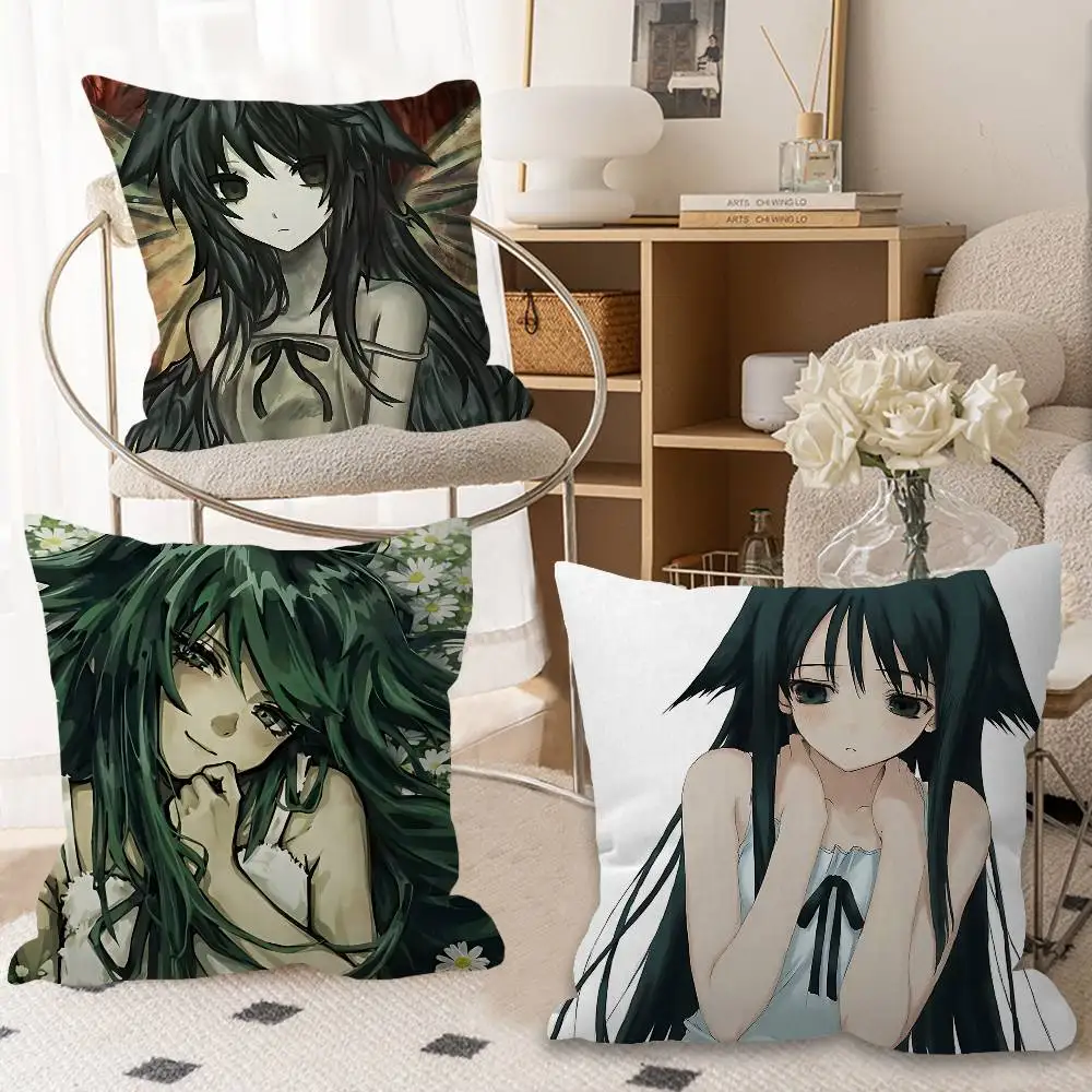 Saya No Uta The Song Of Saya Pillowcases Home Bedding Decorative Pillow Cover Wedding Super Soft Pillow Case