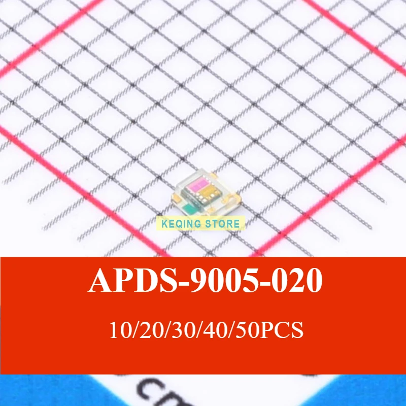 APDS-9005-020 SMD-6P,1.6x1.5mm Ambient Light Sensor