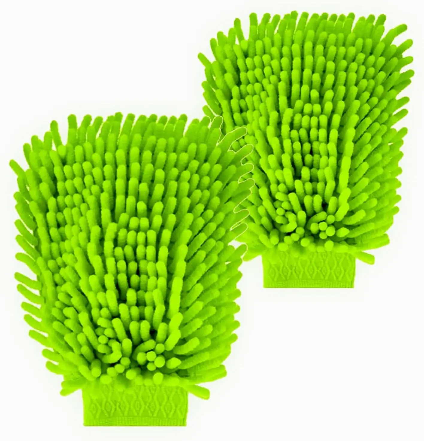 

Large Size Navy Blue Car Wash Mitt, Chenille Microfiber Lint Wash Glove, Scratch-Free Chenille Car Cleaning Mitt