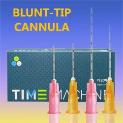 Factory 100 PCS High Tougthness Disposable Hypodermic Fill Needle 23G 25G 27G 50mm Canula Micro Blunt tip Cannula With filter