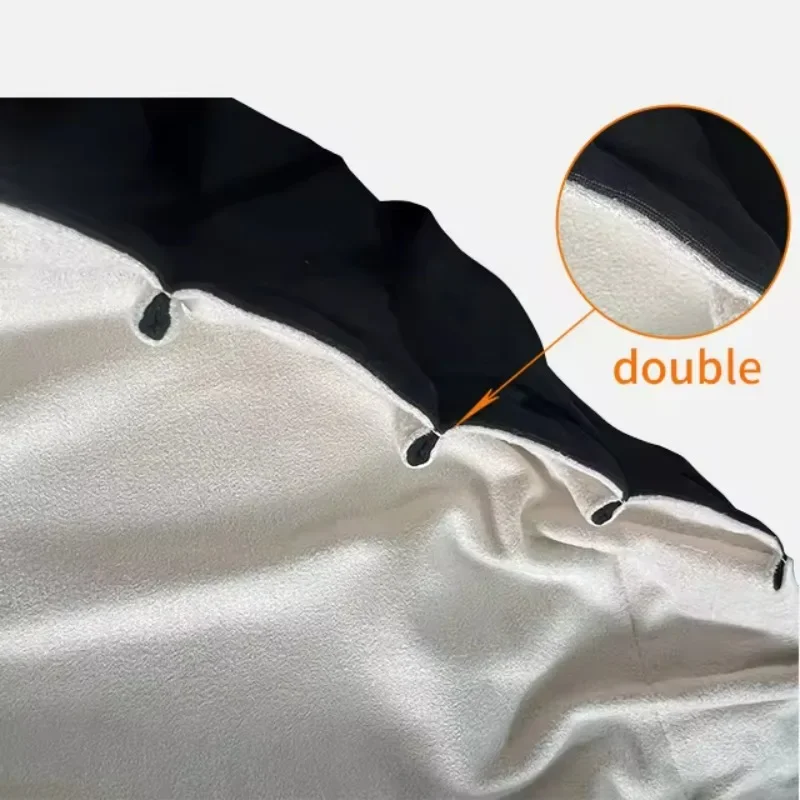 ASuitable for Benz W447 Vito V-Class v220 v260 v250 Deer Fleece Curtains, Sun Protection,Insulation, and Light AvoidanceCurtains
