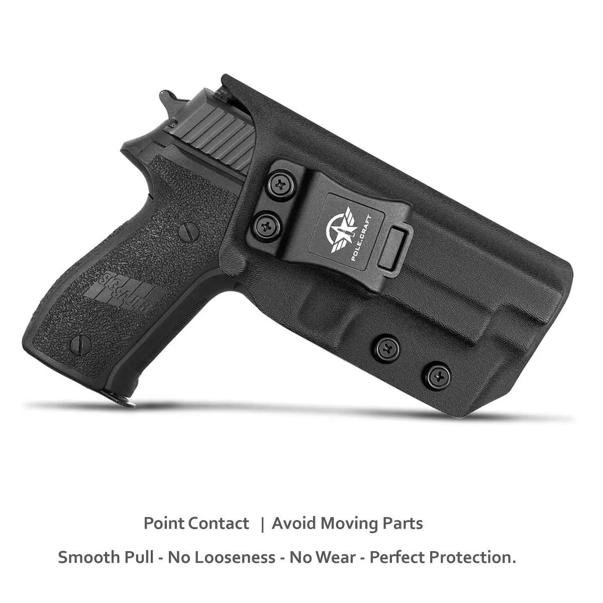 Sig P226 kılıf IWB Kydex kılıf özel Fit: Sig Sauer P226 tam boy 4.4 \'\'varil içinde kemer gizli taşıma