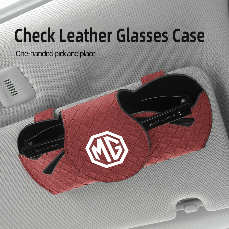 

Автомобильный солнцезащитный козырек-органайзер для хранения солнцезащитных очков, зажим для гаражей Morris MG3 MG5 MG6 MG7 GT GS Hector HS ZS ZX EZS EHS 2017