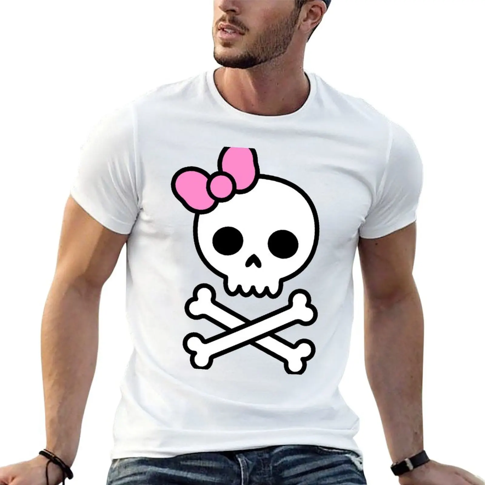 

Cute Skull T-Shirt t shirts for man graphic tees man t shirt cotton T-Shirt