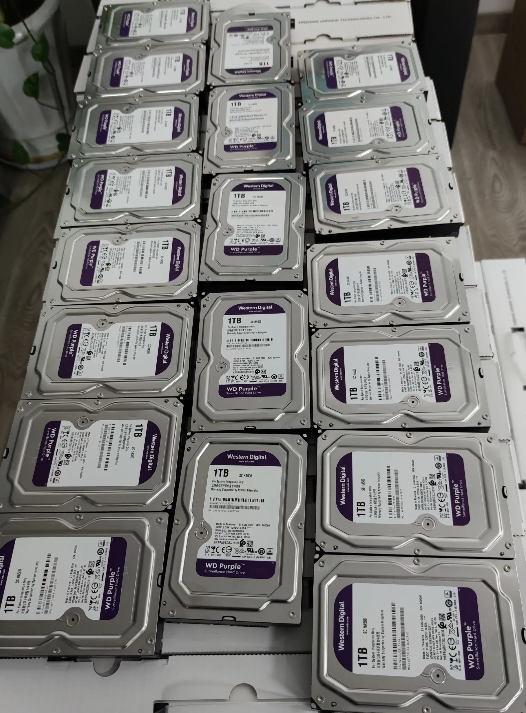 10TB HDD Almost New High Speed Used Surveillance HDD Hard Disk Drive SATA 3.5" Interal HDD For Cctv Camera DVR IP Camera NVR