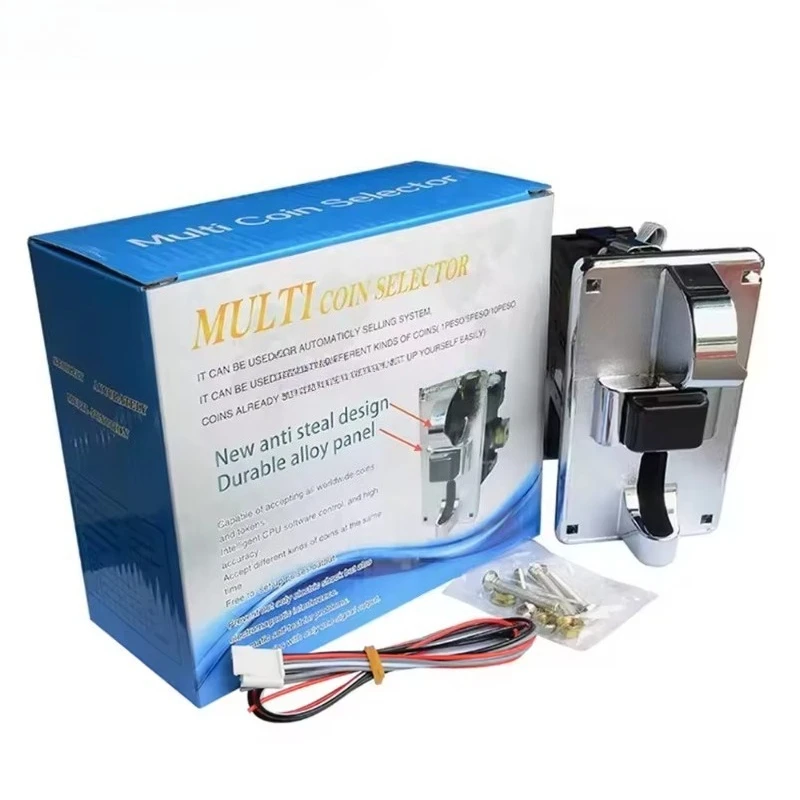 Multi-coin Receiver Vending Machine Electronic CPU Coin Selector Programmable Token Receiver