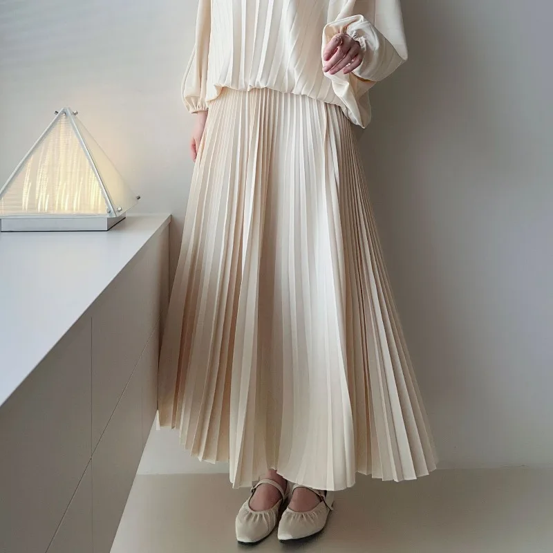 مياكي المحدودة الجديدة النساء بلايز تي شيرت تنوعا عادية ثنيات لينة مطوي نصف تنورة تمتد أنيقة مناسبة رسمية الملابس