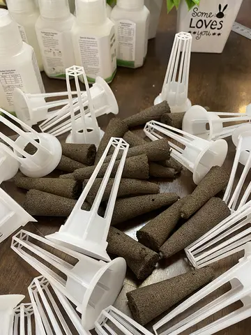 수경 재배 시스템 액세서리 바구니, 둥근 모양의 스폰지, 일반 수경 재배 기계용