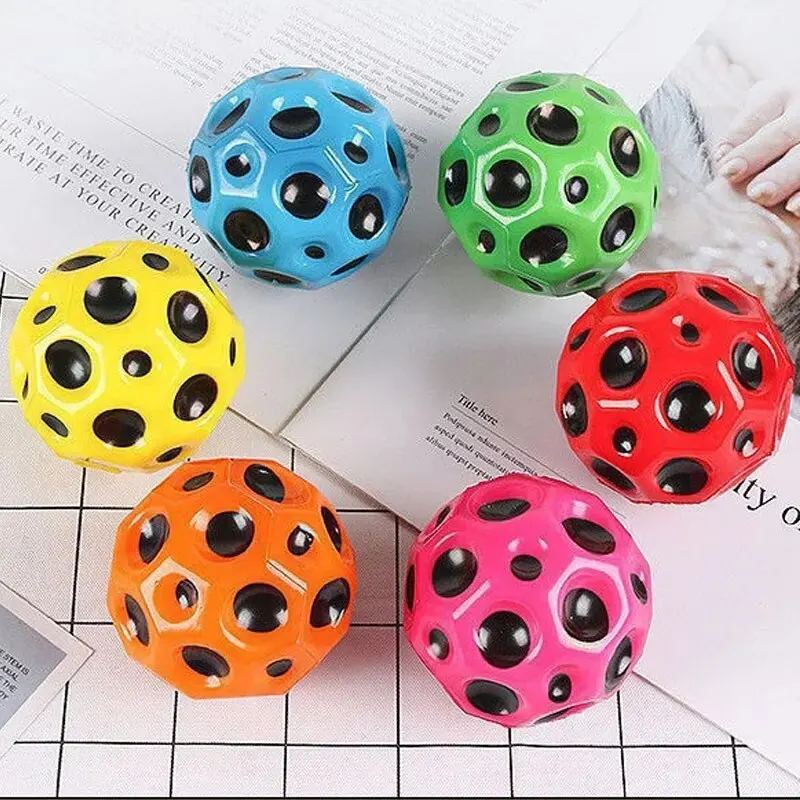 Bouncy Ball, PU Foam Ball, High Pinball Hole Ball, Popular Perforated Ball, Stress Relief Toy, Parent-Child Interaction