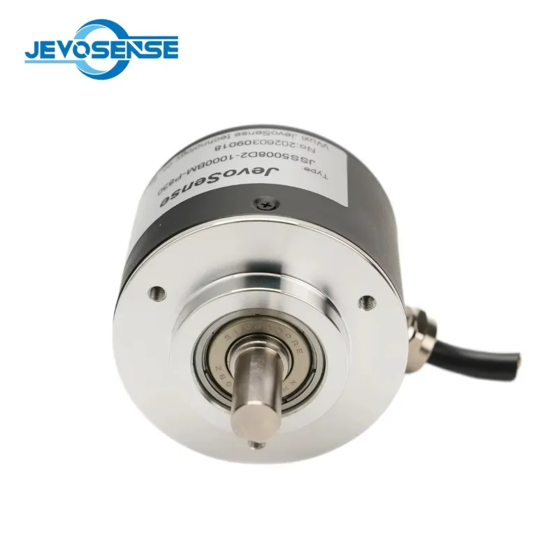 Push Pull Output Solid Shaft Encoder Incremental Photoelectric for CNC Elevator and Motor Positioning Systems