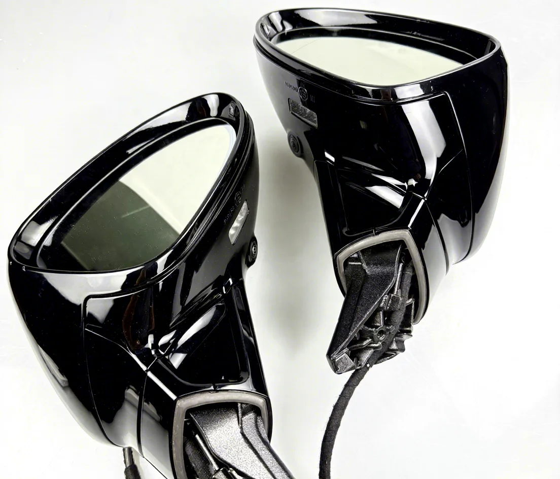Side Mirror No Need For Painting 360 Degree Panoramic Camera, Electric Folding Car Rearview Mirror For Porsche Panamera 971