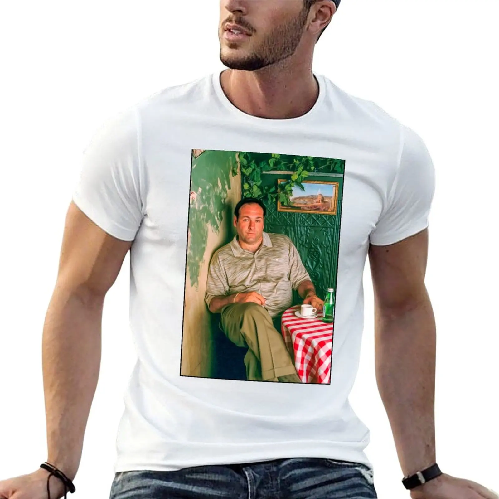 Tony Soprano: The Gabagool Commendatore T-Shirt Sun Protective Outdoor Tee Top