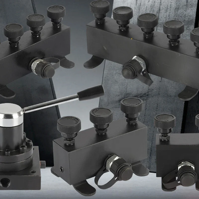Hydraulic Tools High Pressure Three-way Valve Oil Circuit Distribution Valve Three Way Distributor Oil Distribution Valve