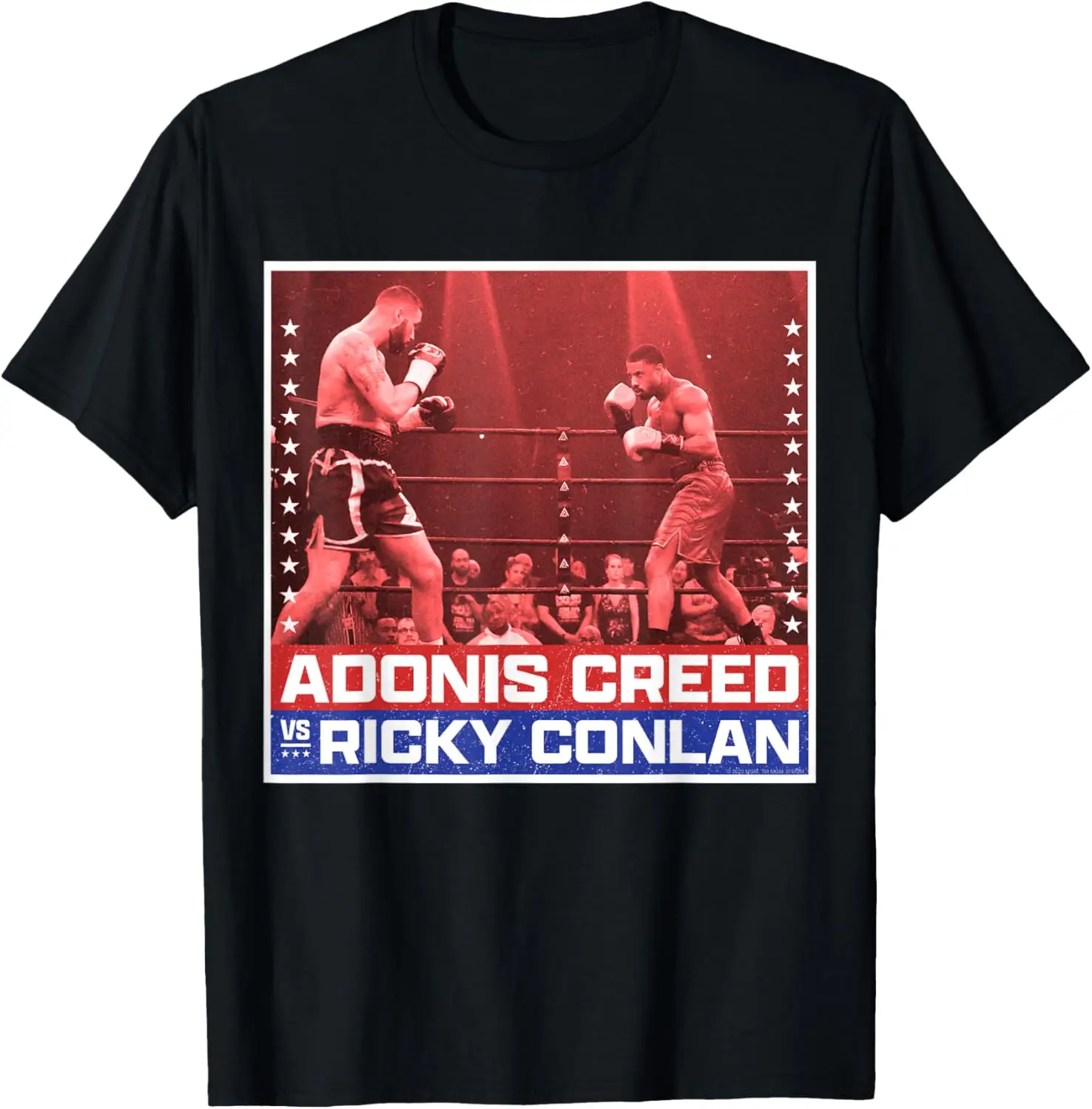 Creed vs Conlan boxing ring red T-Shirt