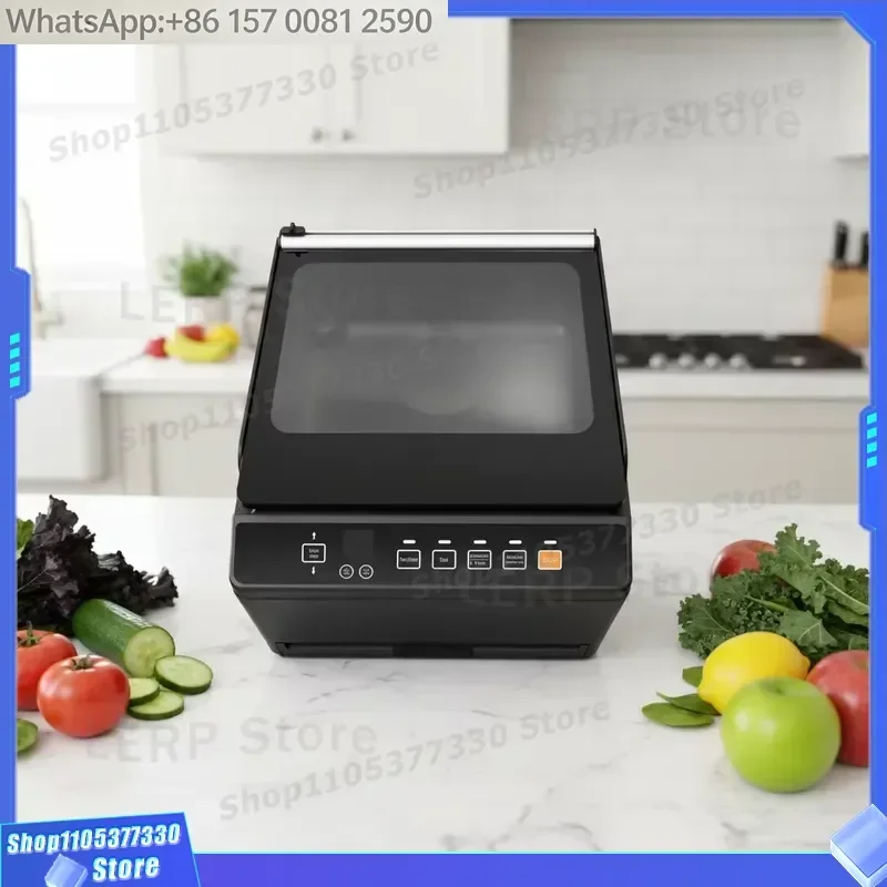 Commercial Household Kitchen Electric Stainless Steel Stand/Table Vacuum Sealer Overheating Protection Easy Clean Built-In