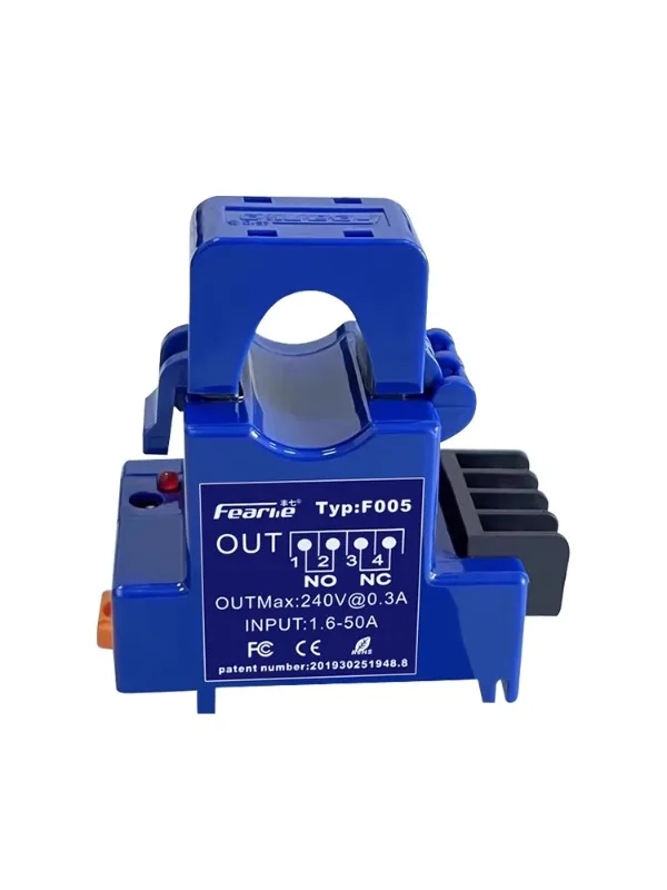 Current induction switch open type normally open and normally closed linkage relay overload monitoring module AC transformer