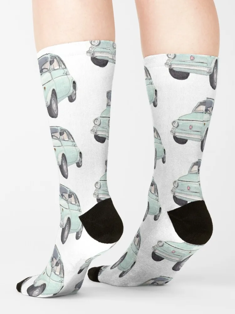 Calcetines Retro Para Fiat 500