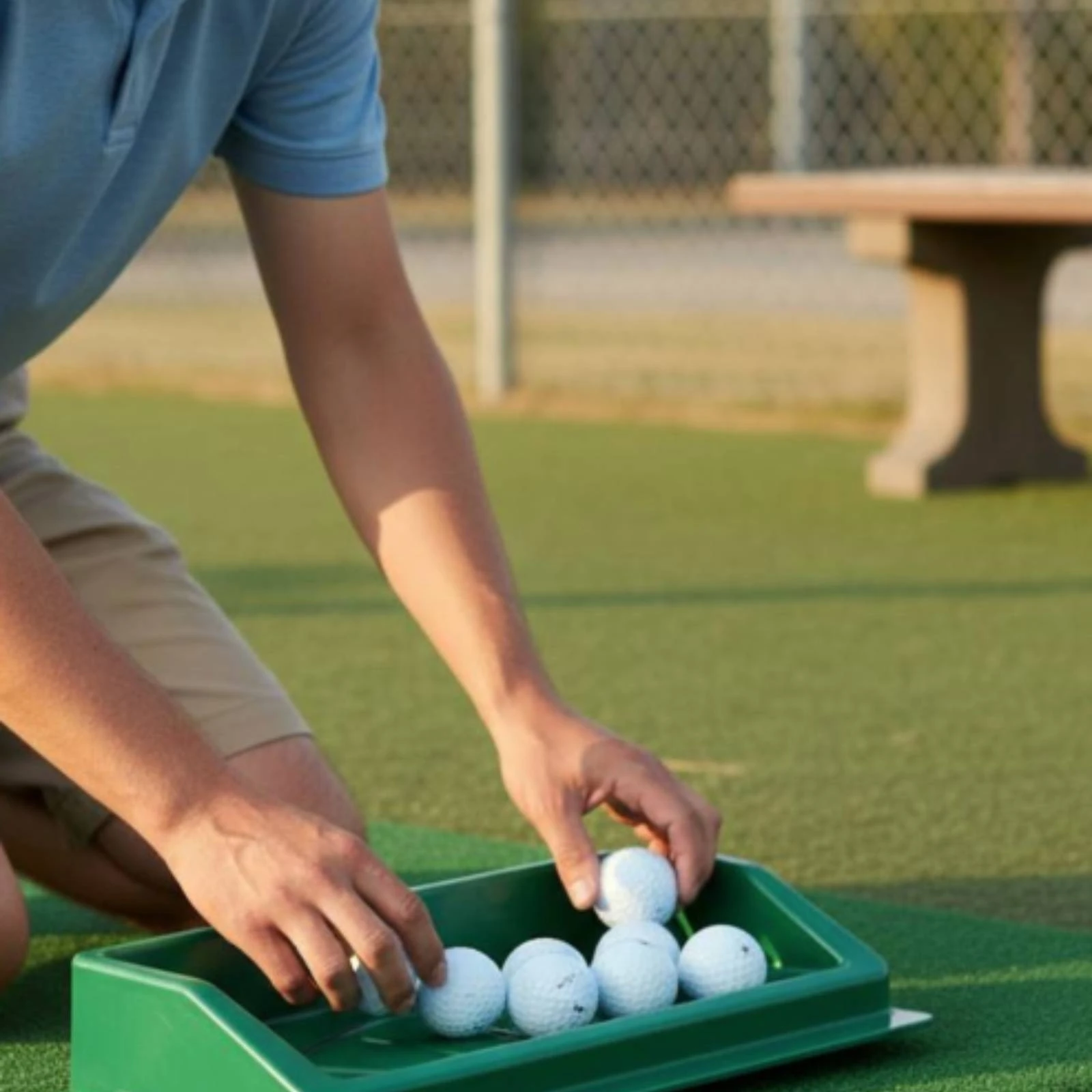 100 Pieces ABS Golf Tee Box Giftable Sports Gear for Driving Range