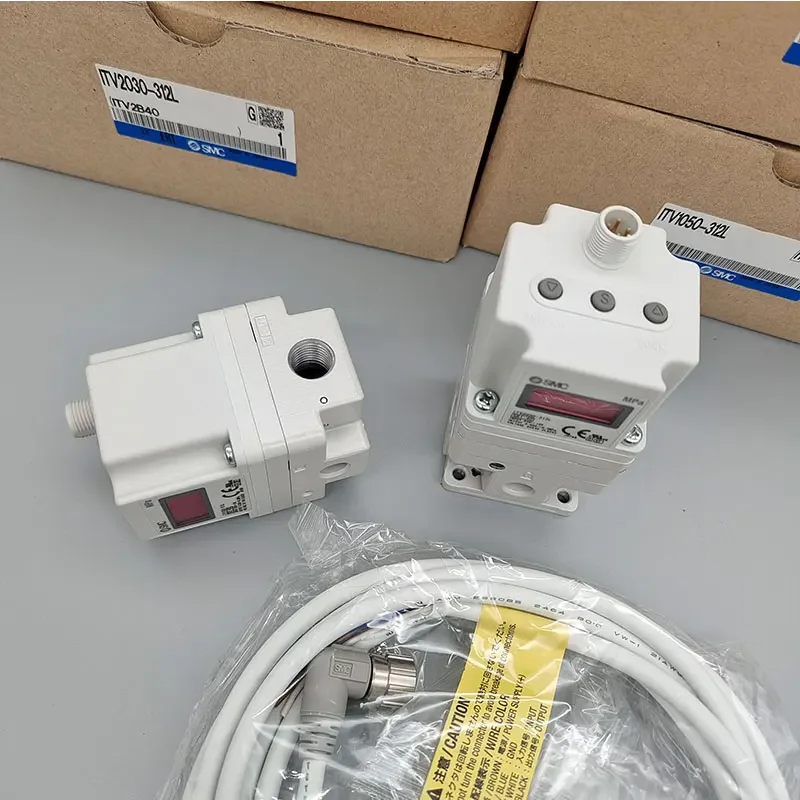 الأصلي SMC الصمام النسبي الكهربائي ITV2050-312L2 ITV2050-312L3 ITV2050-312L4 #3