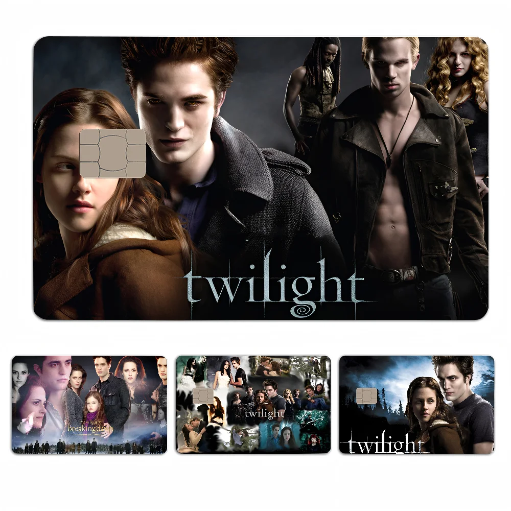 TV Twilight Isabella Edward Cullen Anmie Sticker Film Skin Cover für Kreditkarte Debit Bankkarte Front