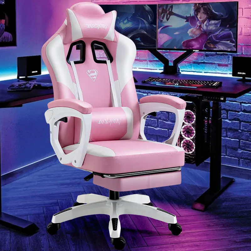 New Arrival  Popular Customizable Network Anchor Theme House Gamer Racing Game Chair Leather Gaming Chairs