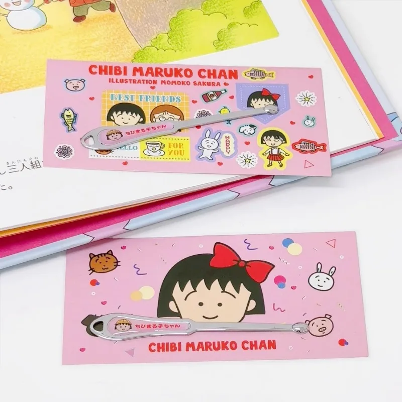 Lucu ‌ Sakura Momoko ‌   Sendok Telinga Kepala Bulat Tanpa Menyakiti Telinga Pembersih Telinga Artefak Kartun Liontin Portabel Hadiah Natal