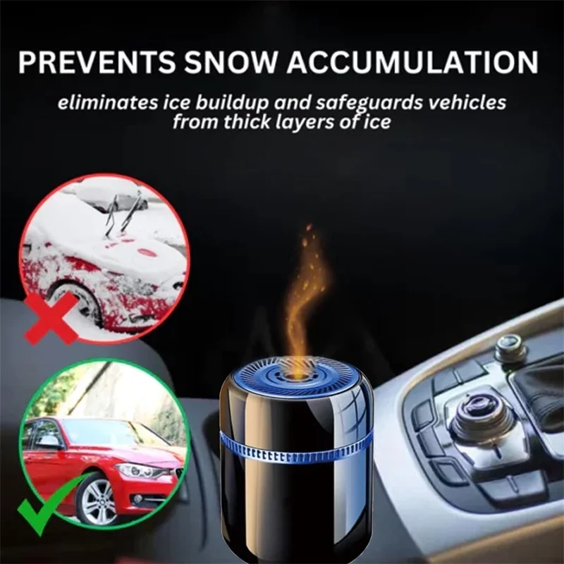 Car Windshield Defroster Automotive Car Heaters Portable Kinetic Molecular Auto Winter Accessories Automobile Windscreen Defrost