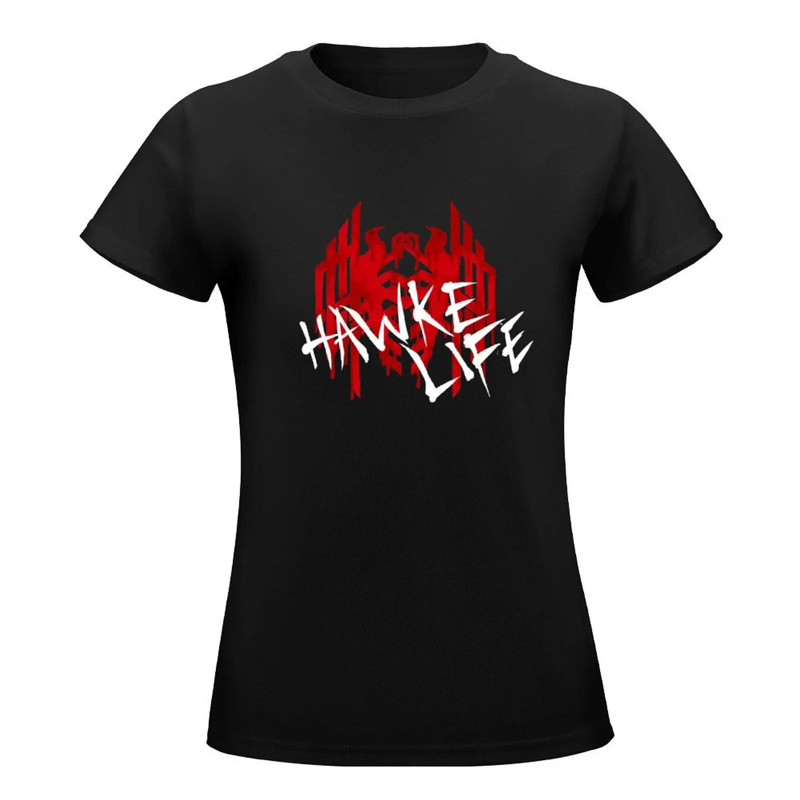 Hawke Life T-Shirt aesthetic clothes female hippie clothes Summer Women's clothing