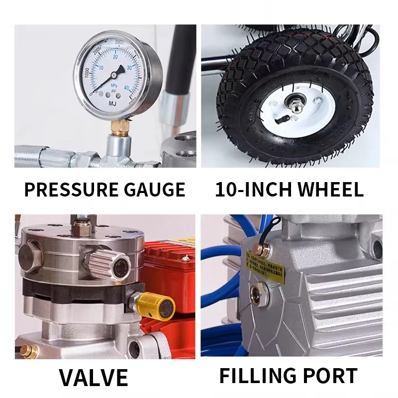 6000W Airless Sprayer | Handheld Industrial-Grade Latex Paint Sprayer | High-Pressure, High-Power Coating/Paint Spraying