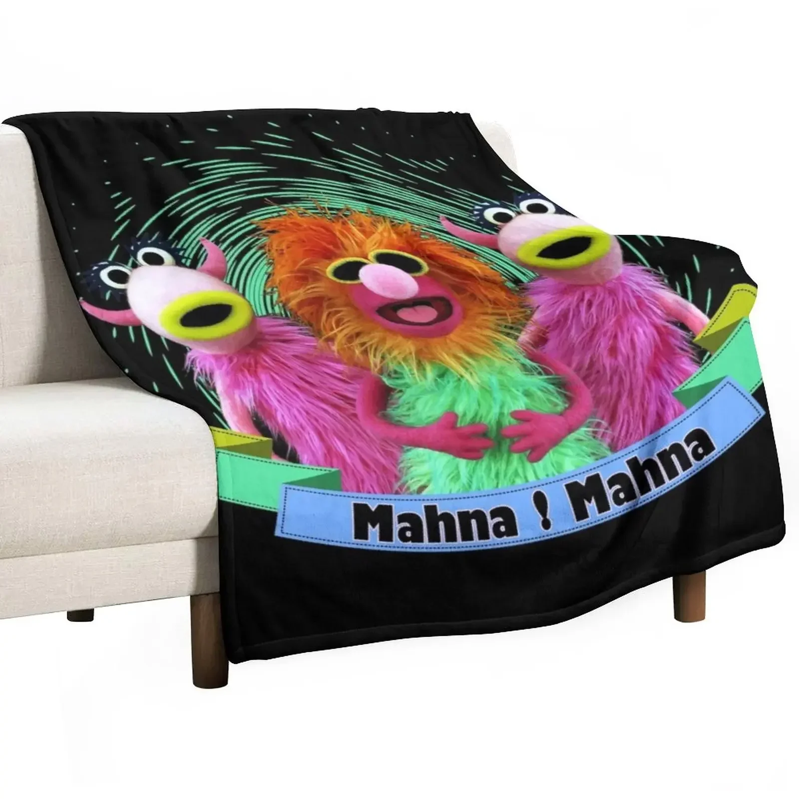 

Mahna Mahna Throw Blanket manga For Baby Blankets