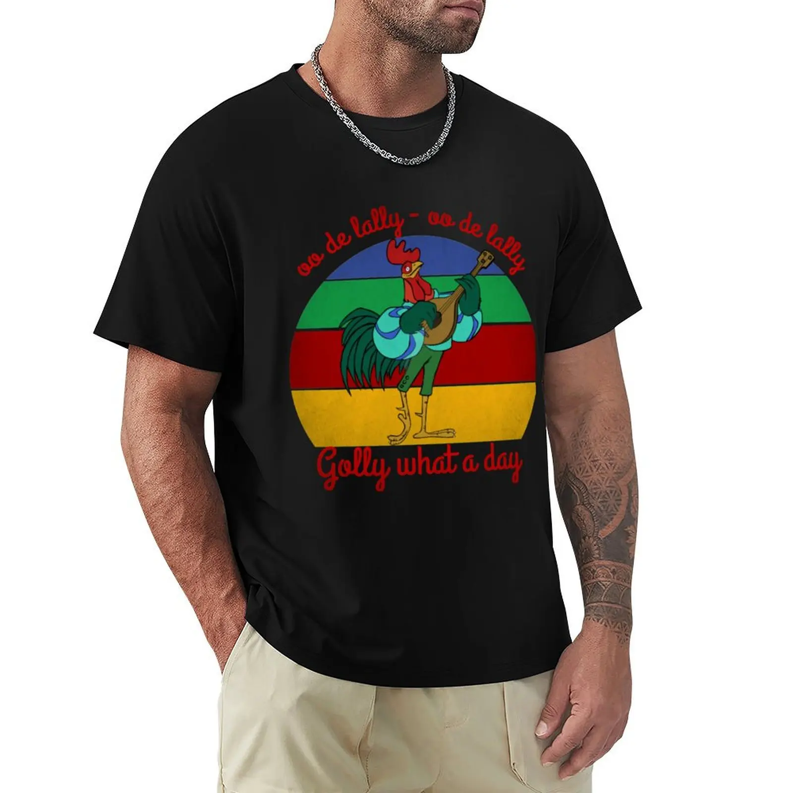 Alan A Dale - Oo de Lally Golly What a Day Roster Bard T-Shirt Durable Work Wear T-Shirt