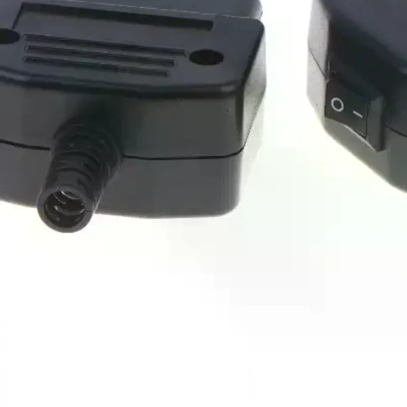 OBD2 16 Pin Male Connection Plug Cable with ON OFF Switch Durable Shell Adapter for Vehicle Diagnostic Testing