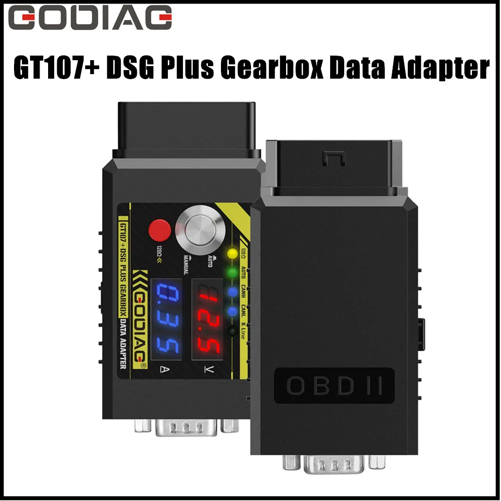 GODIAG GT107+ DSG Plus Gearbox Data Adapter For DQ250, DQ200, VL381, VL300, DQ500, DL501, for Benz,for BMW