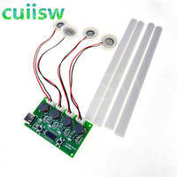 Type-C USB Mini Humidifier DIY Kits Mist Maker and Driver Circuit Board 4 Fogger Atomization Film Atomizer Sheet  Oscillating
