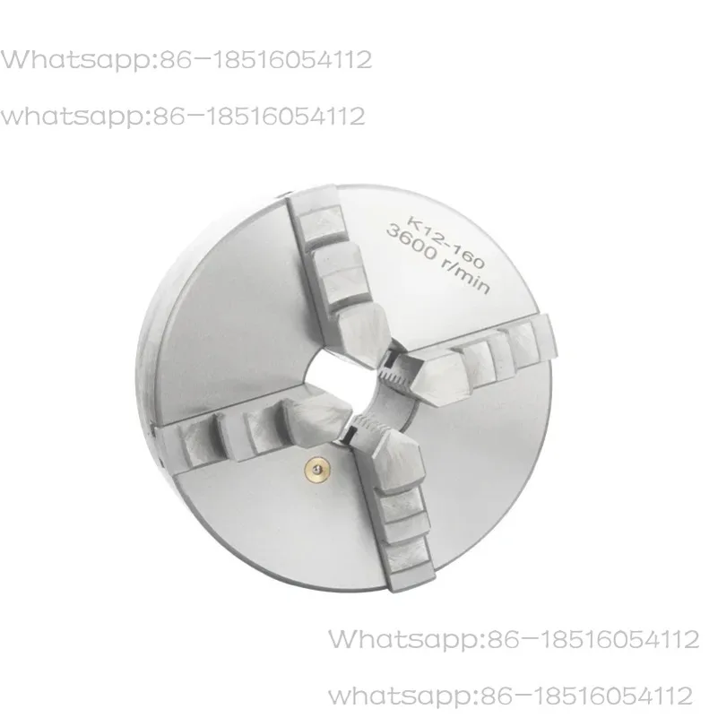 

1 комплект K12-120, 4-кулачковый ручной токарный патрон с токарными станками, аксессуары, токарный патрон, самоцентрирующийся металл, новый