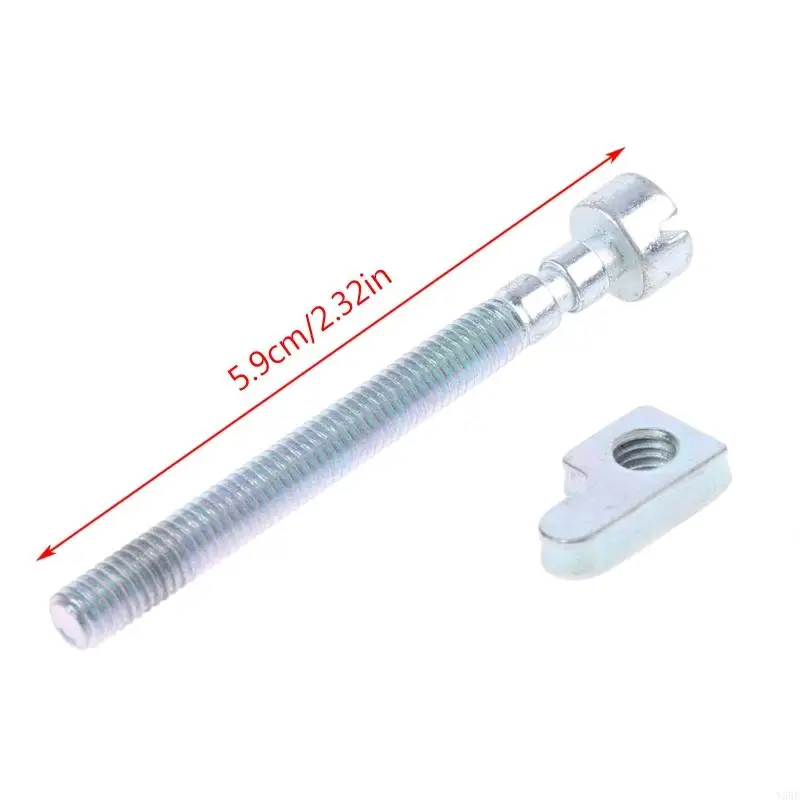 Y55E Bar Chain Tensioner Penyesuaian Sekrup Kompatibel untuk 36 41 136 137 141 142 235 Rantai Part Penyesuaian Sekrup