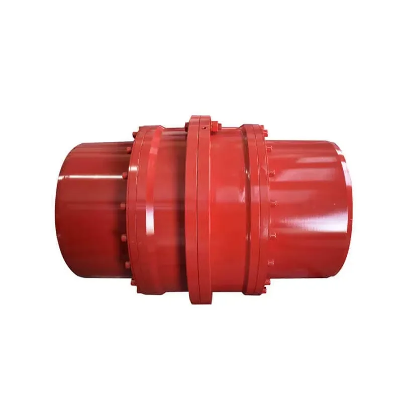 Customized OEM Steel Industrial Transmission Curved Teeth Drum Shape Gear Coupling for Motor ISO9001 Certified