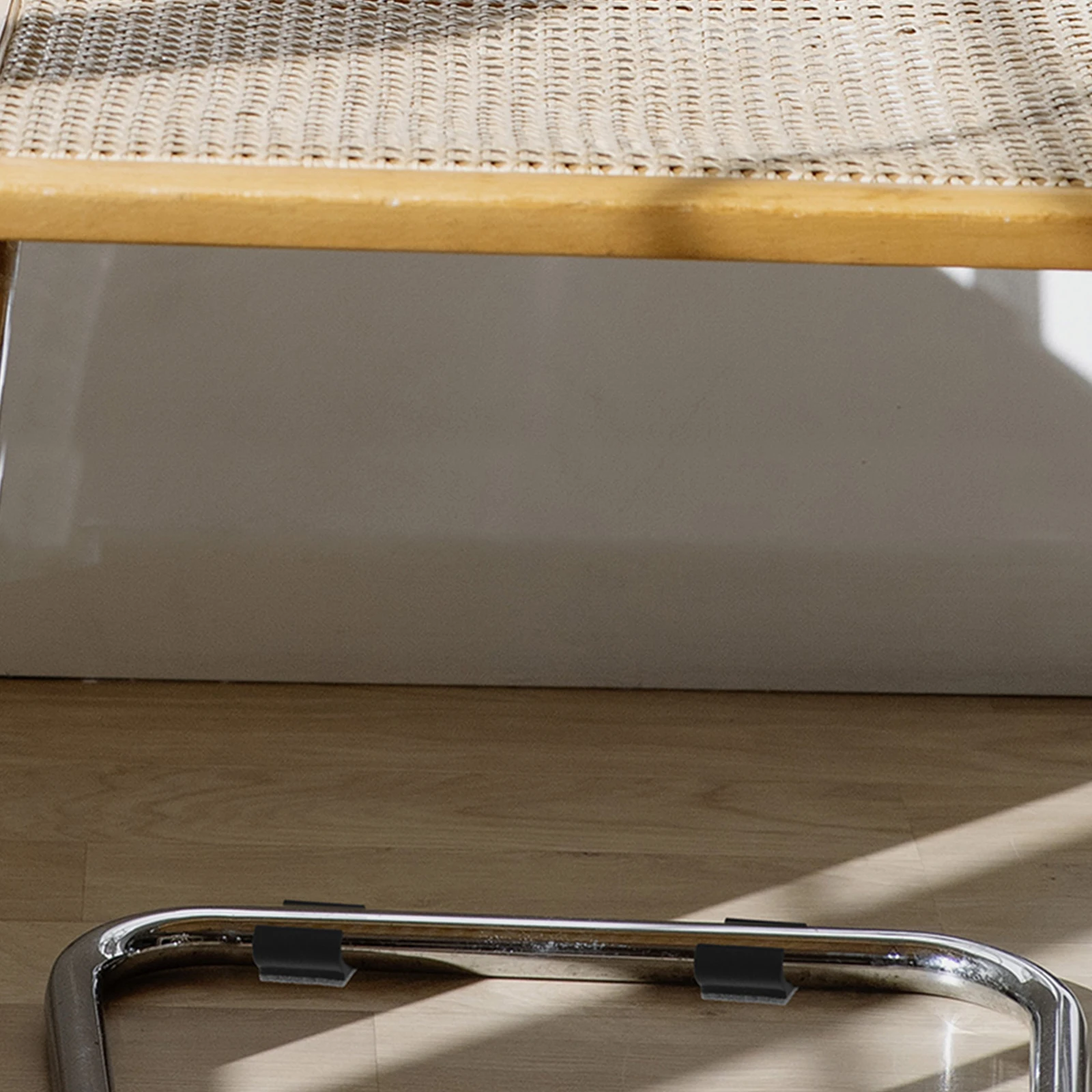 

10Pcs U Shaped Chair Foot Pads Felt and Plastic Furniture Protectors for Hardwood Floors Anti Slip for Chairs Sleds