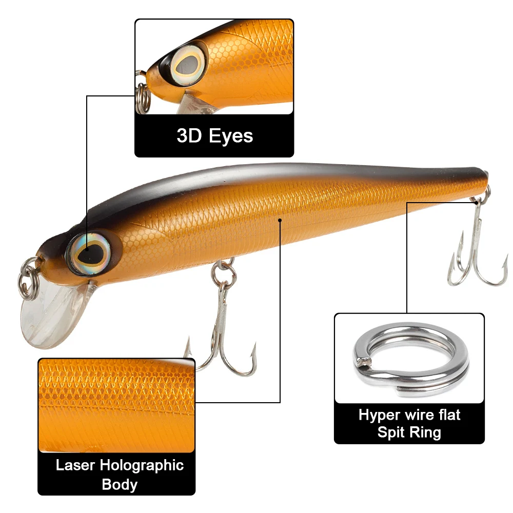 165g 260mm Minnow Slow Sinking Hard Bait Crankbait Wobbler Big Game Fishing Lure for Marlin Mackerel Musky Pike Saltwater