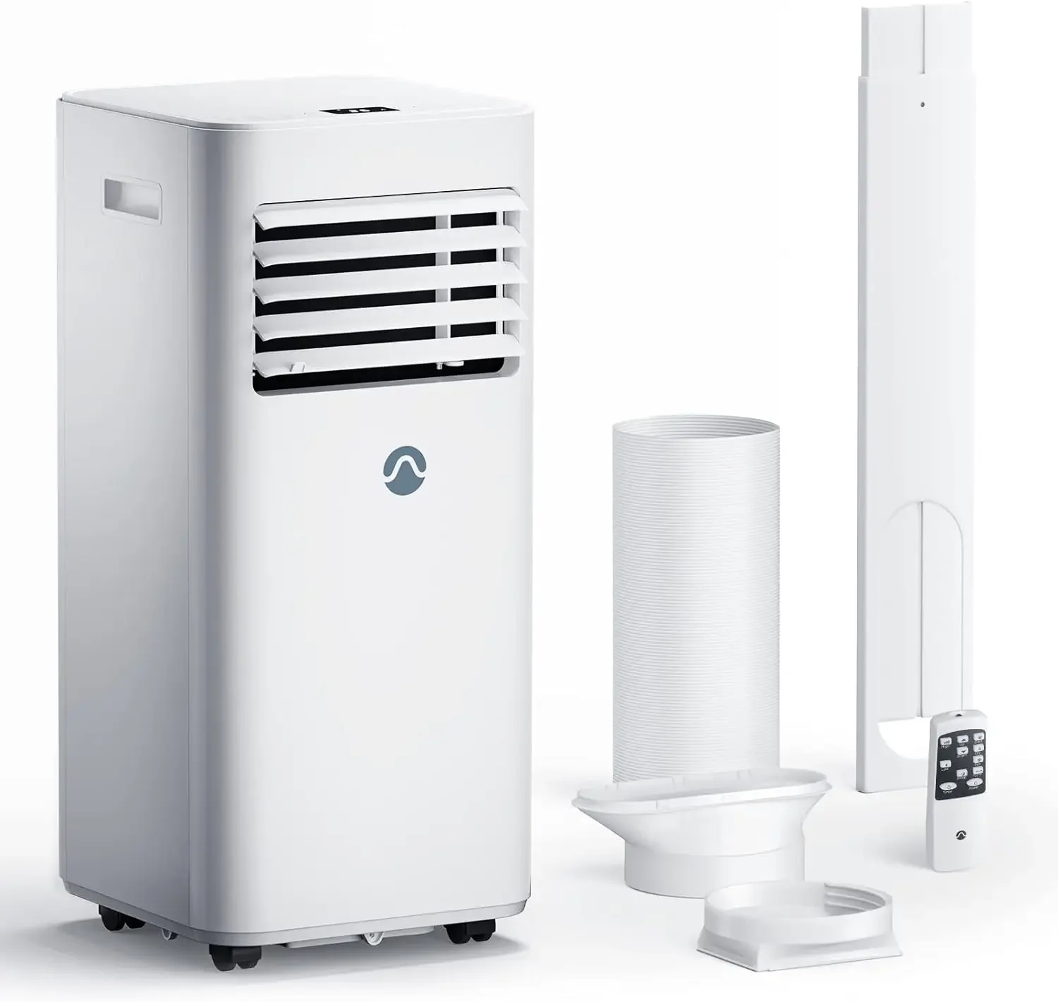 

10000 BTU Portable AC for Room up to 450 Sq. Ft., 3-in-1 AC Unit, Dehumidifier & Fan with Digital Display, Remote Control