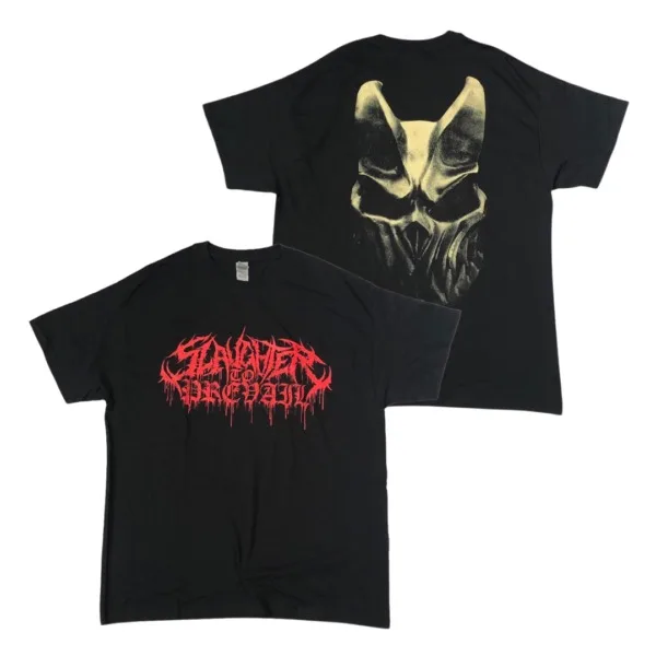 Y2k Russian Death Metal SLAUGHTER TO PREVAIL Dark Punk Rock Band Cotton T-Shirt Short Sleeve