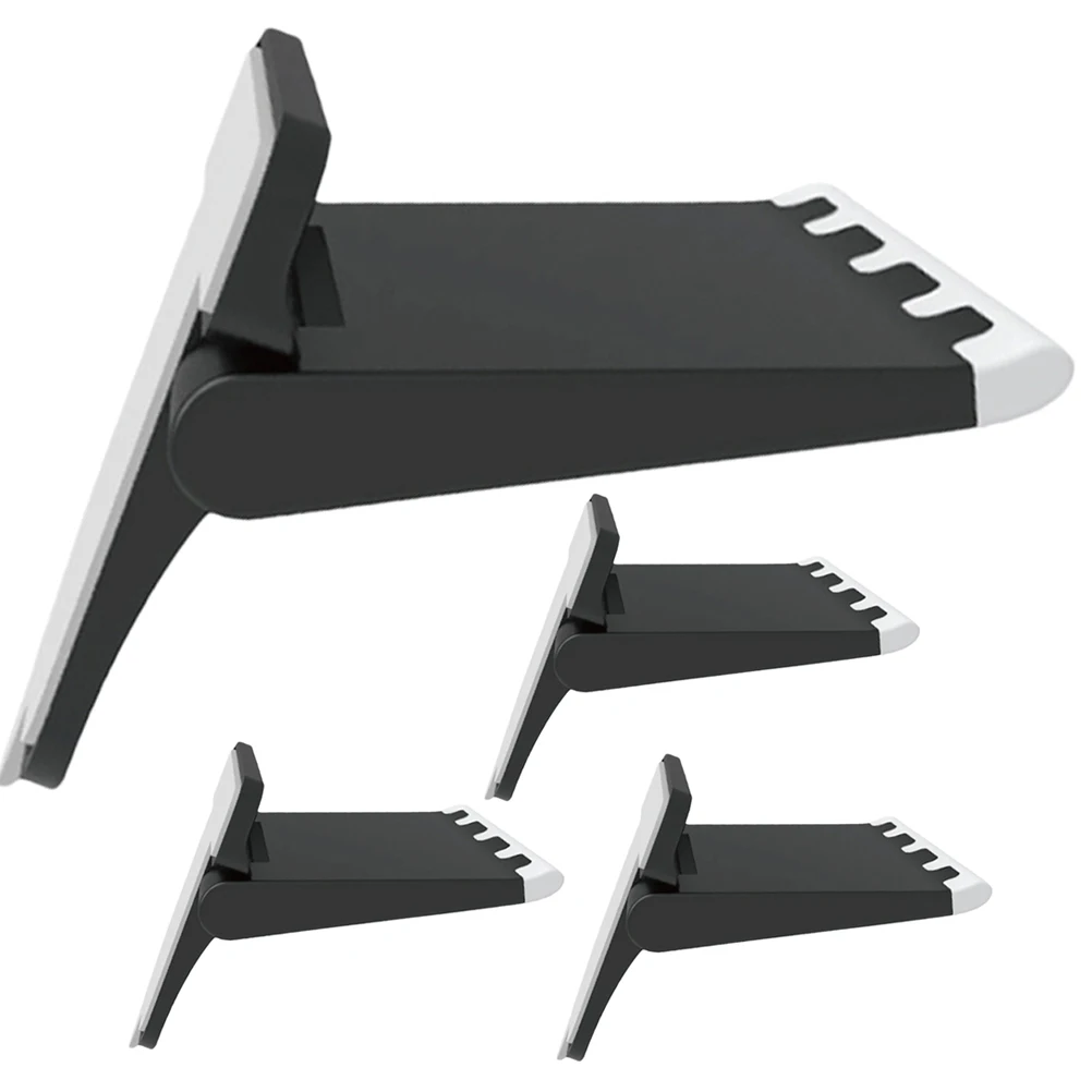 

4pcs Laptop Stand Foldable Ergonomic Cooling Riser Abs Portable Notebook Holder Support Anti-Slip Heat Dissipation Airflow