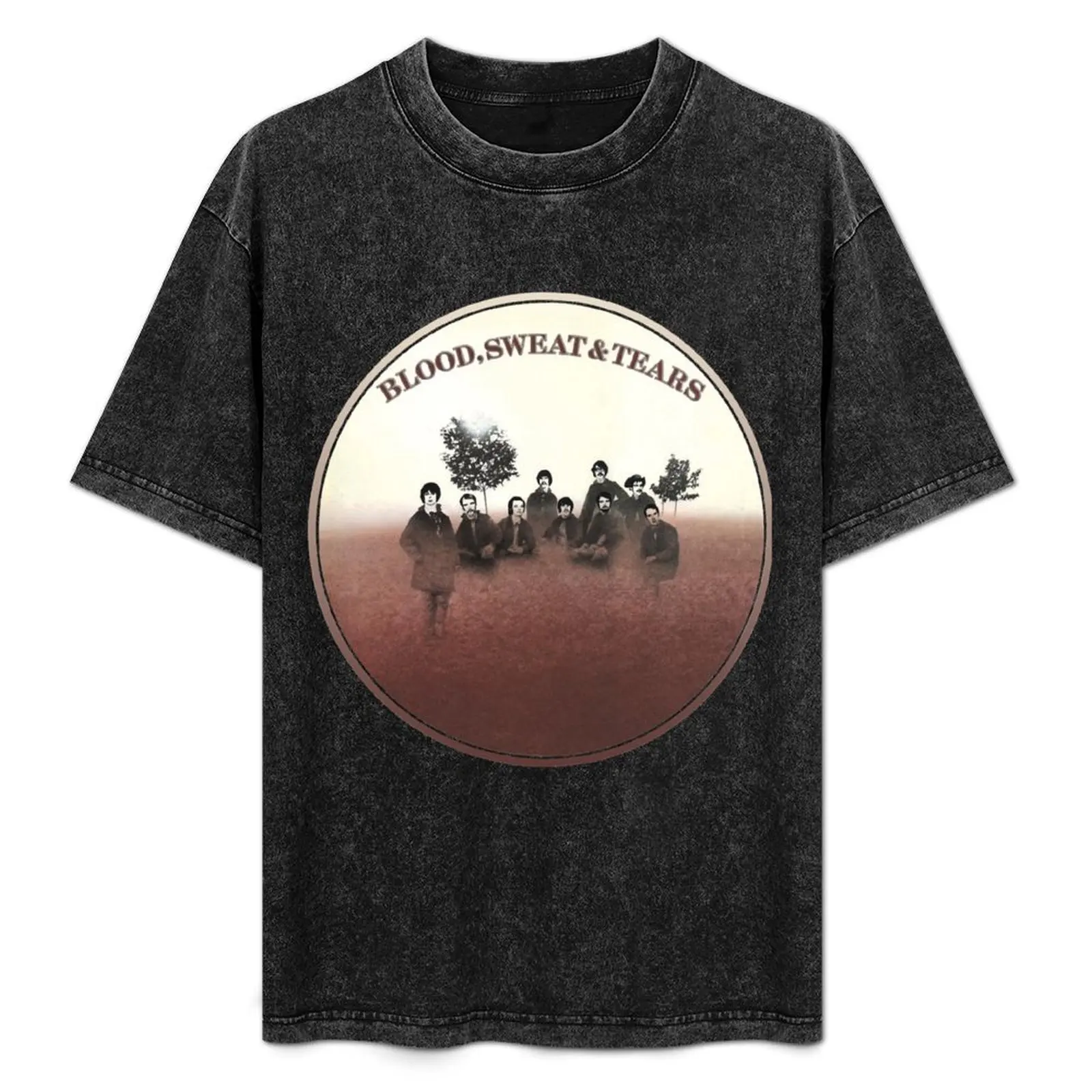 

Blood, Sweat and Tears Album Logo Custom Classic T-Shirt Big and Tall Basic Tee Shirt