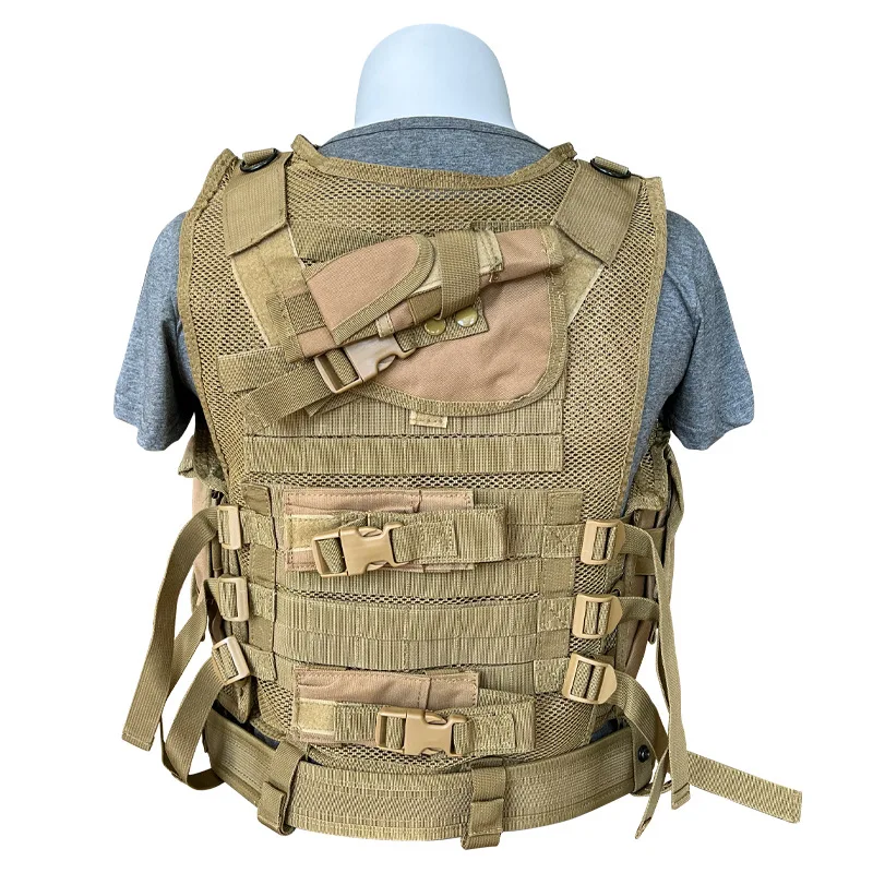 MTV01 Outdoor Multifunctional Tactical Vest Combat Protection Army Fan Field Training Duty Equipment