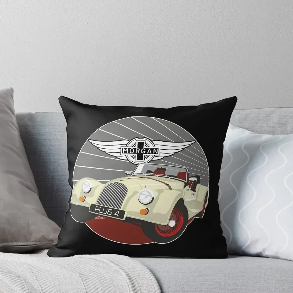 

Morgan Plus 4 Old English White Throw Pillow Christmas s Covers Decorative Cushion Cover Decorative Sofa Cushions pillow