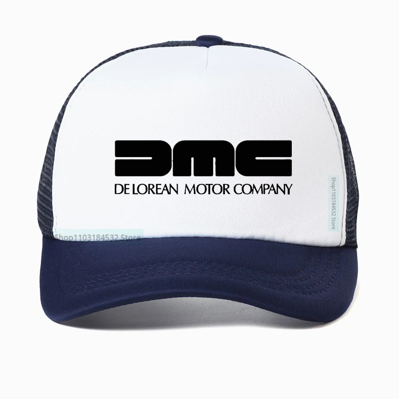 Brand Delorean Motor Company Baseball Cap Back To The Future Film Dad hat Fashion Adjustable Mesh Breathable Trucker hats