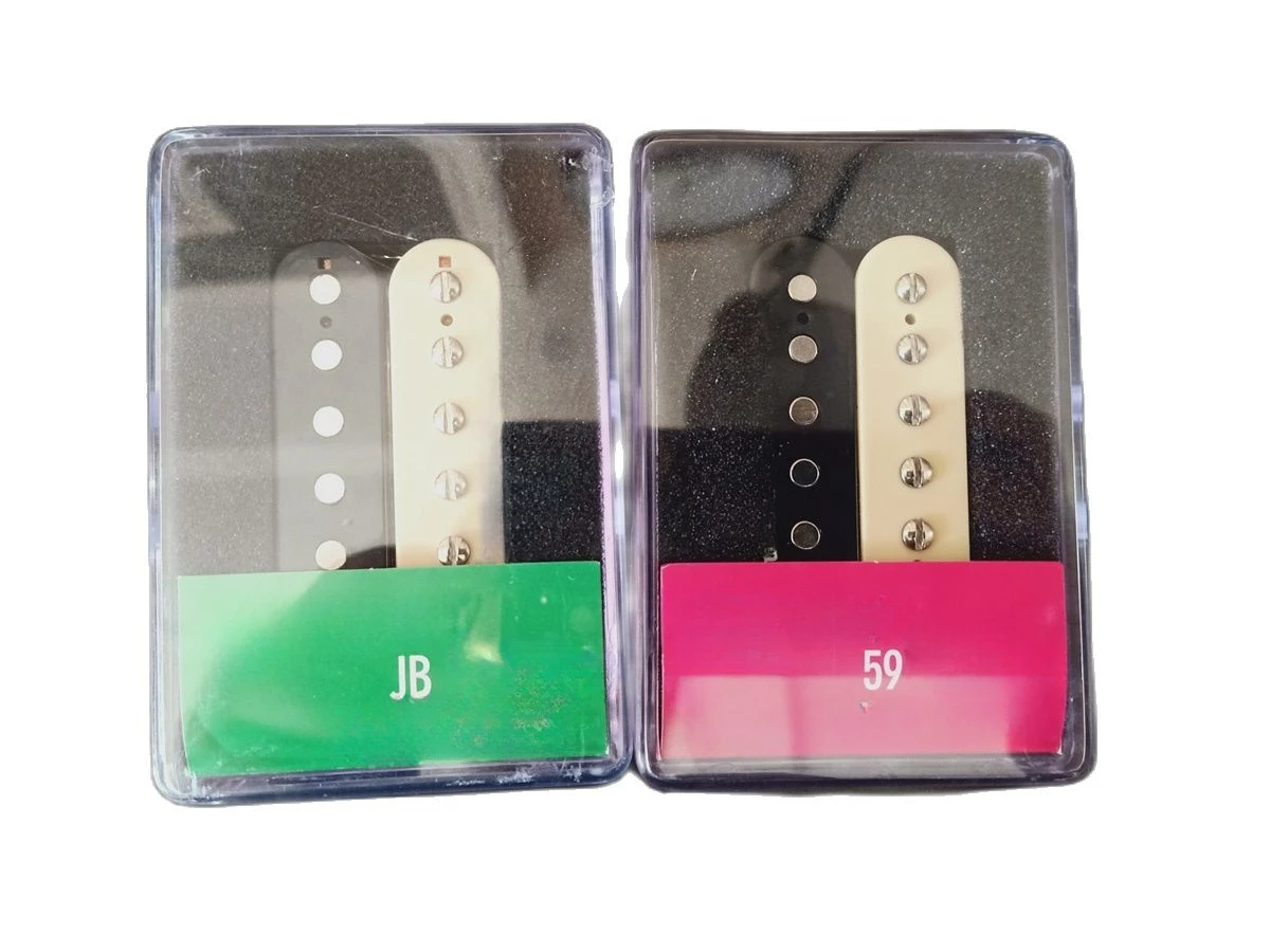 

Upgraded Alnico Pickups SH-4 TB4 and SH-2n SH-1n Hot Rodded Trembucker Humbucker Pickup 1 Set Professional Guitar Parts