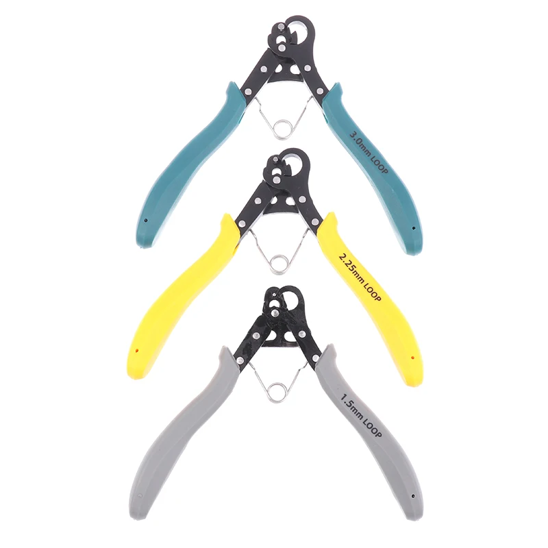 1.5/2.25/3mm Wire Rolling Plier Set For Wire Winding Bending Repair Jewelry Making Tool Round Nose Pliers For Wire Ring Wrapping