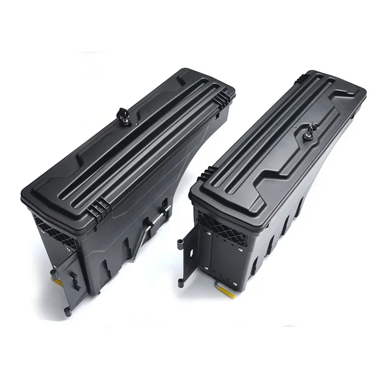 Universal Storage Box Black Plastic Tool Box For Ford Ranger 2012+ 4x4 Pickup Truck Car Accessories